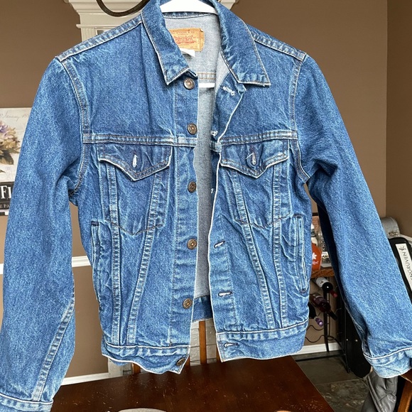 Vintage 80s and 90s Levi jacket youth, size 16 - Picture 1 of 2